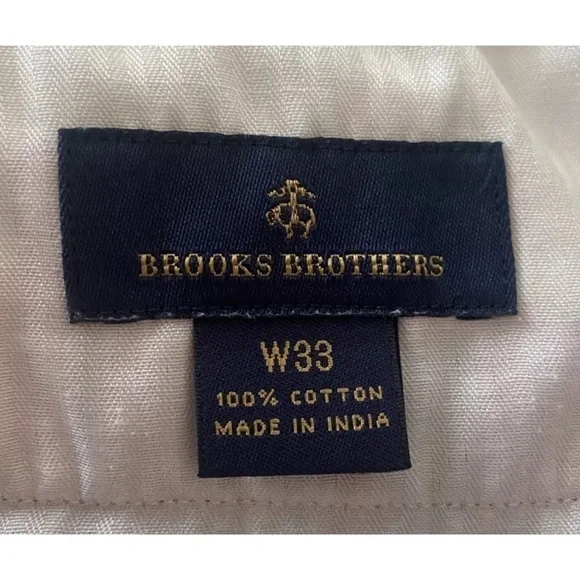 Brooks Brothers Plaid Cotton 10”‎ Shorts Men’s Size 33 (1076) - Picture 6 of 8